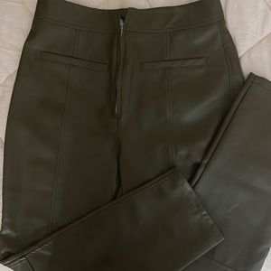 Brown Leather Pants